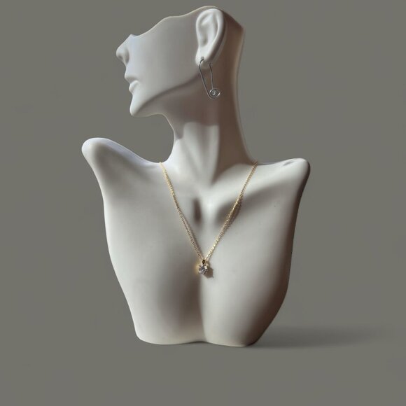 1 Carat Moissanite Necklace - Picture 4 of 12